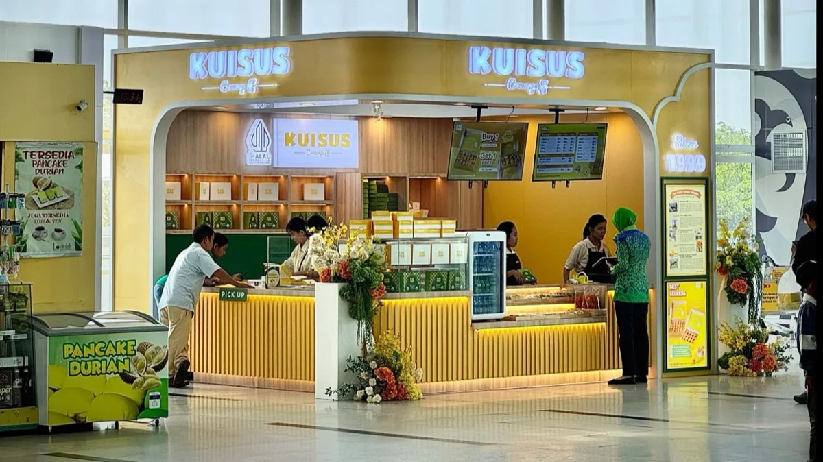Kios KUISUS di terminal Bandara Kualanamu